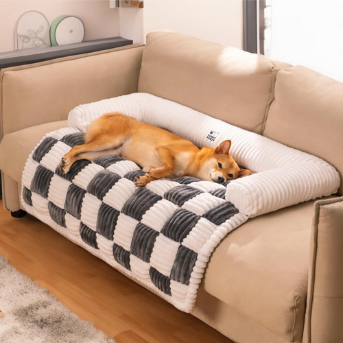Cozy Plush Pet Bed For Dog & Cat