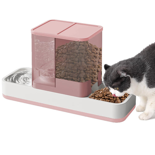 Automatic Small Pet Feeder and Water Dispenser 2 in 1
